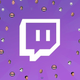 A Twitch logo surrounded by meme emoji.